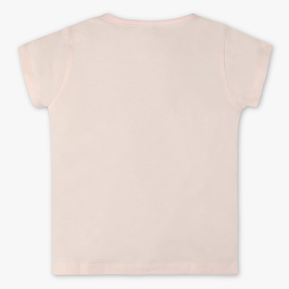 Girls Regular Fit Graphic Crew Neck Short Sleeve T-Shirt