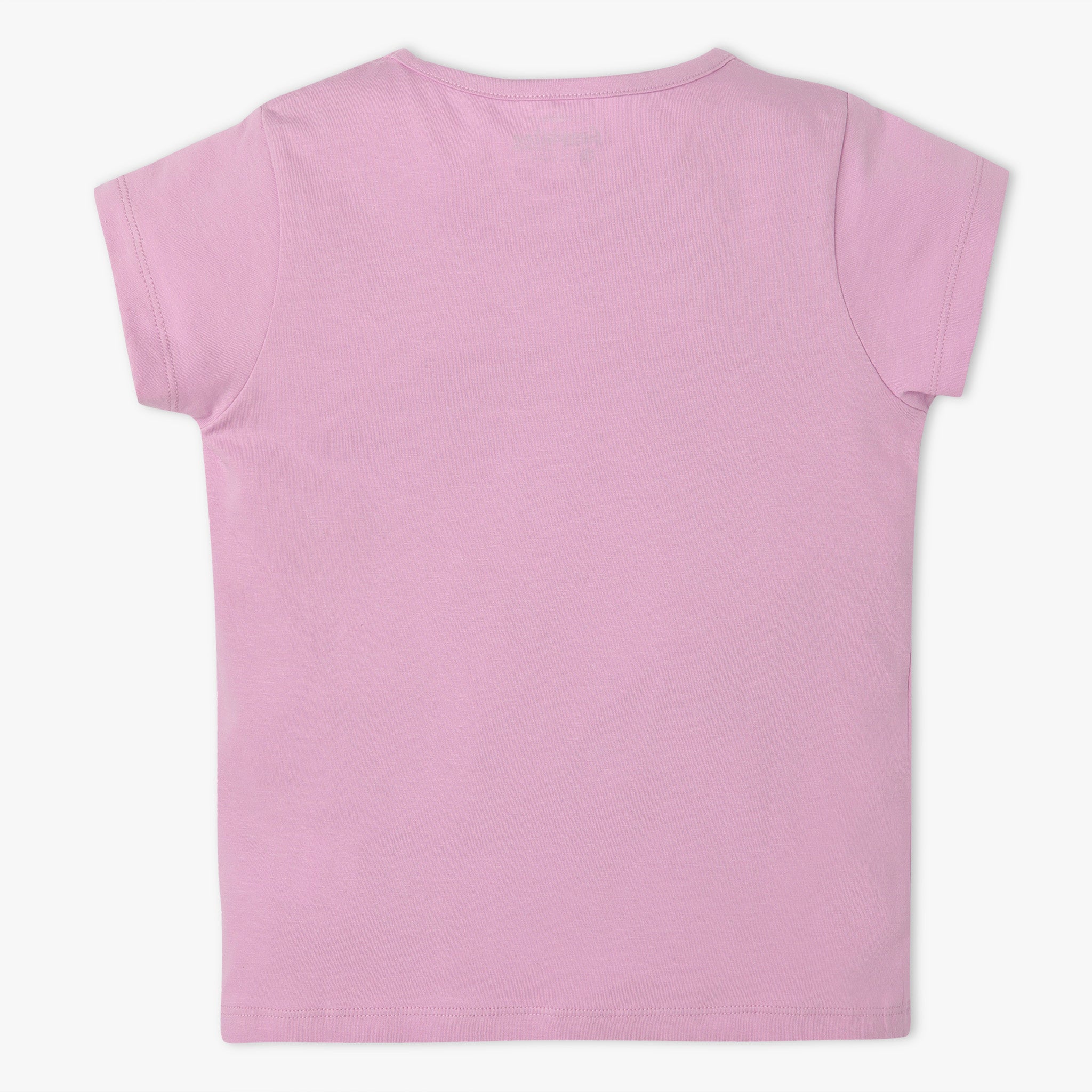 Girls Regular Fit Graphic Crew Neck Short Sleeve T-Shirt