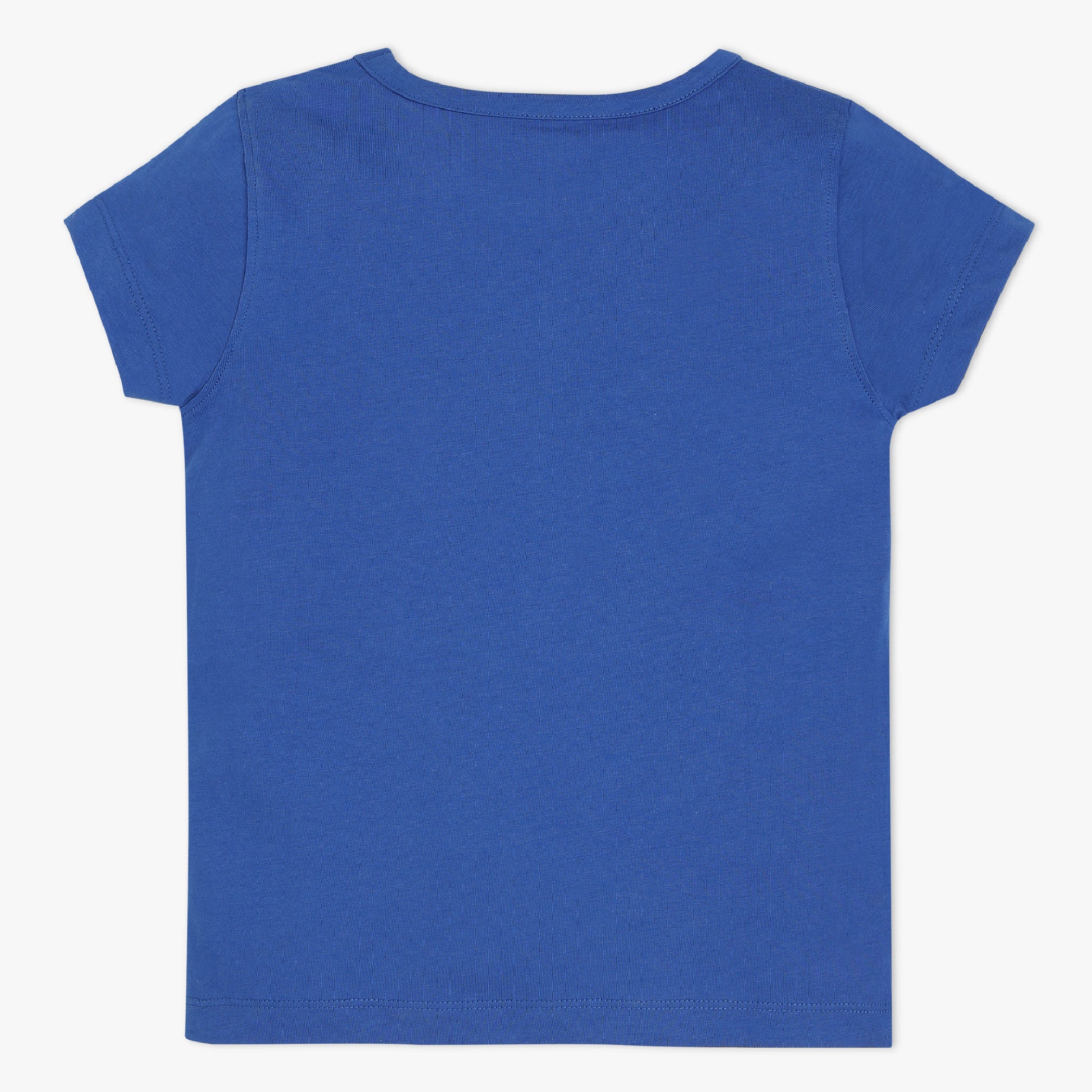 Girls Graphic Crew Neck Fun Playtime Graphic Tshirt | Basic Round Neck Body With Half Sleeve | Regular Fit And Length | Breathable & Absorbent 100% Cotton Single Jersey Fabric.