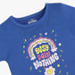 Girls Graphic Crew Neck Fun Playtime Graphic Tshirt | Basic Round Neck Body With Half Sleeve | Regular Fit And Length | Breathable & Absorbent 100% Cotton Single Jersey Fabric.