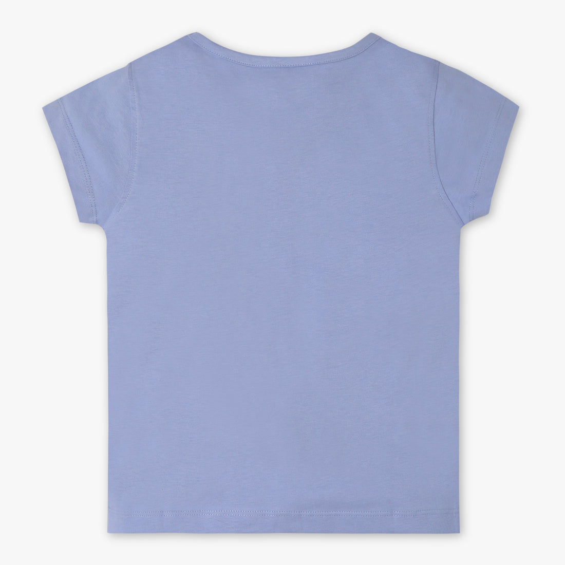 Girls Regular Fit Graphic Crew Neck Short Sleeve T-Shirt