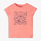 Girls Regular Fit Graphic Crew Neck T-Shirt
