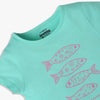 Girls Regular Fit Graphic Crew Neck T-Shirt
