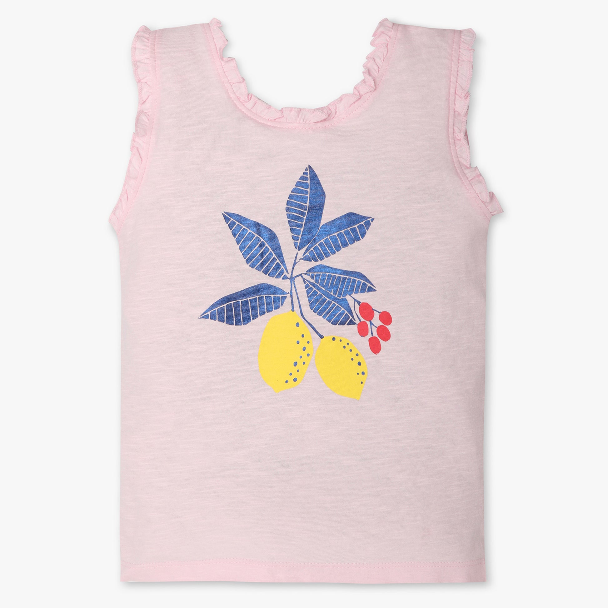 Girls Regular Fit Graphic Crew Neck T-Shirt