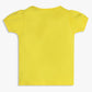 Girls Cotton Crew Neck Graphitee