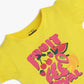 Girls Cotton Crew Neck Graphitee