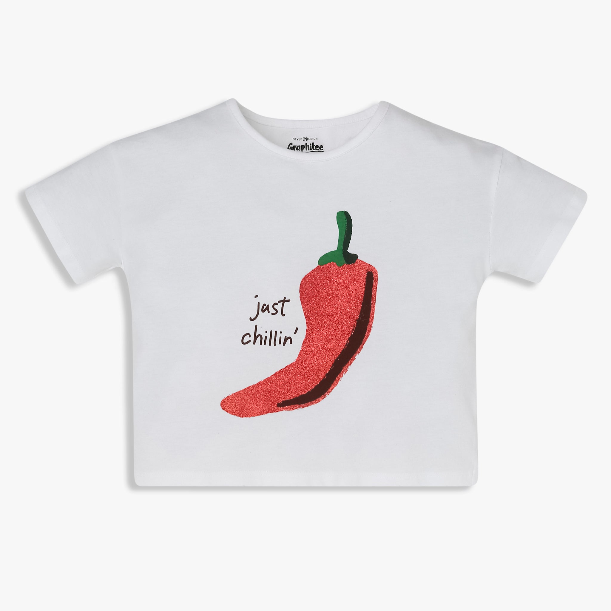 Girls Cotton Graphitee