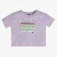 Girls Cotton Crew Neck Graphitee