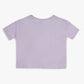 Girls Cotton Crew Neck Graphitee