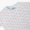 Girls Cotton Crew Neck Graphitee