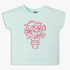 Girls Cotton Crew Neck Graphitee