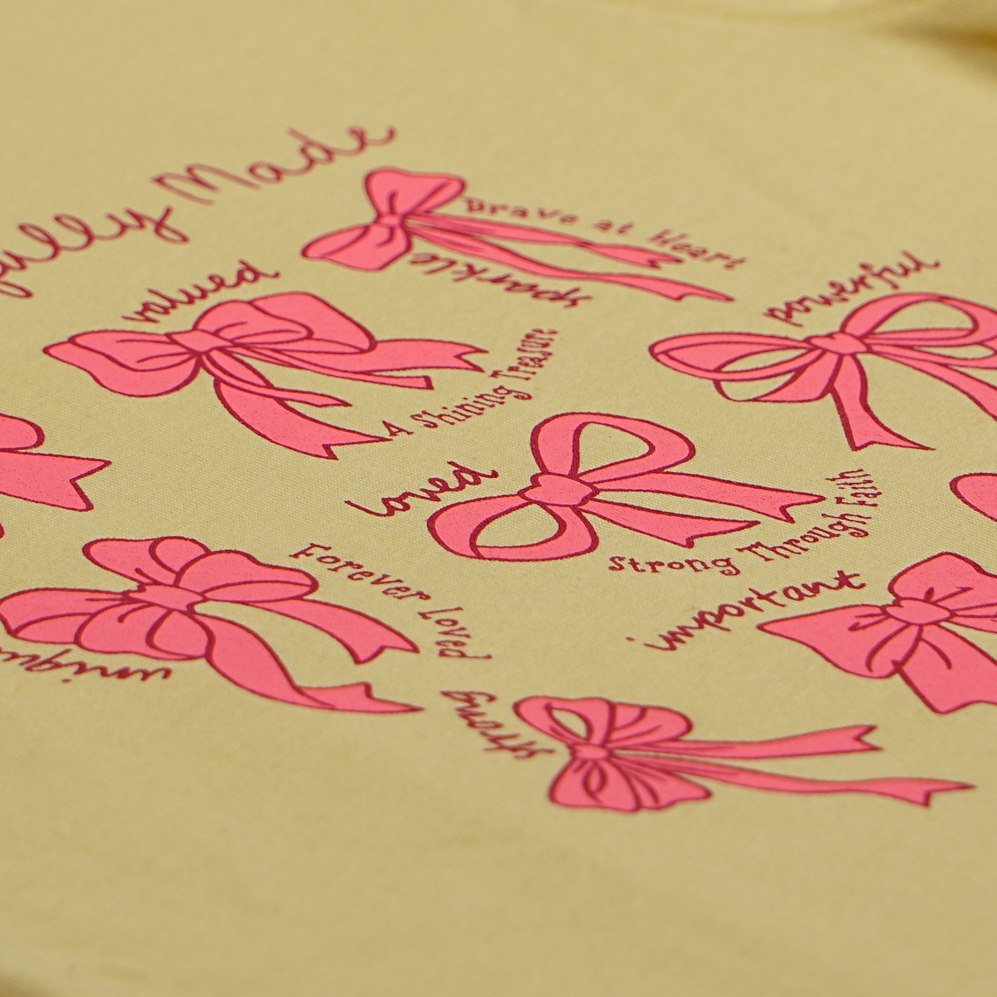 Girls Cotton Crew Neck Graphitee