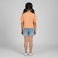 Girls Cotton Crew Neck Graphitee