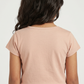 Girls Cotton Crew Neck Graphitee