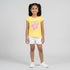 Girls Cotton Crew Neck Graphitee