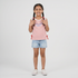 Girls Cotton Crew Neck Graphitee