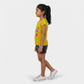 Girls Cotton Crew Neck Graphitee