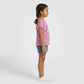 Girls Cotton Crew Neck Graphitee