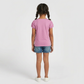 Girls Cotton Crew Neck Graphitee