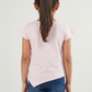 Girls Cotton Crew Neck Graphitee