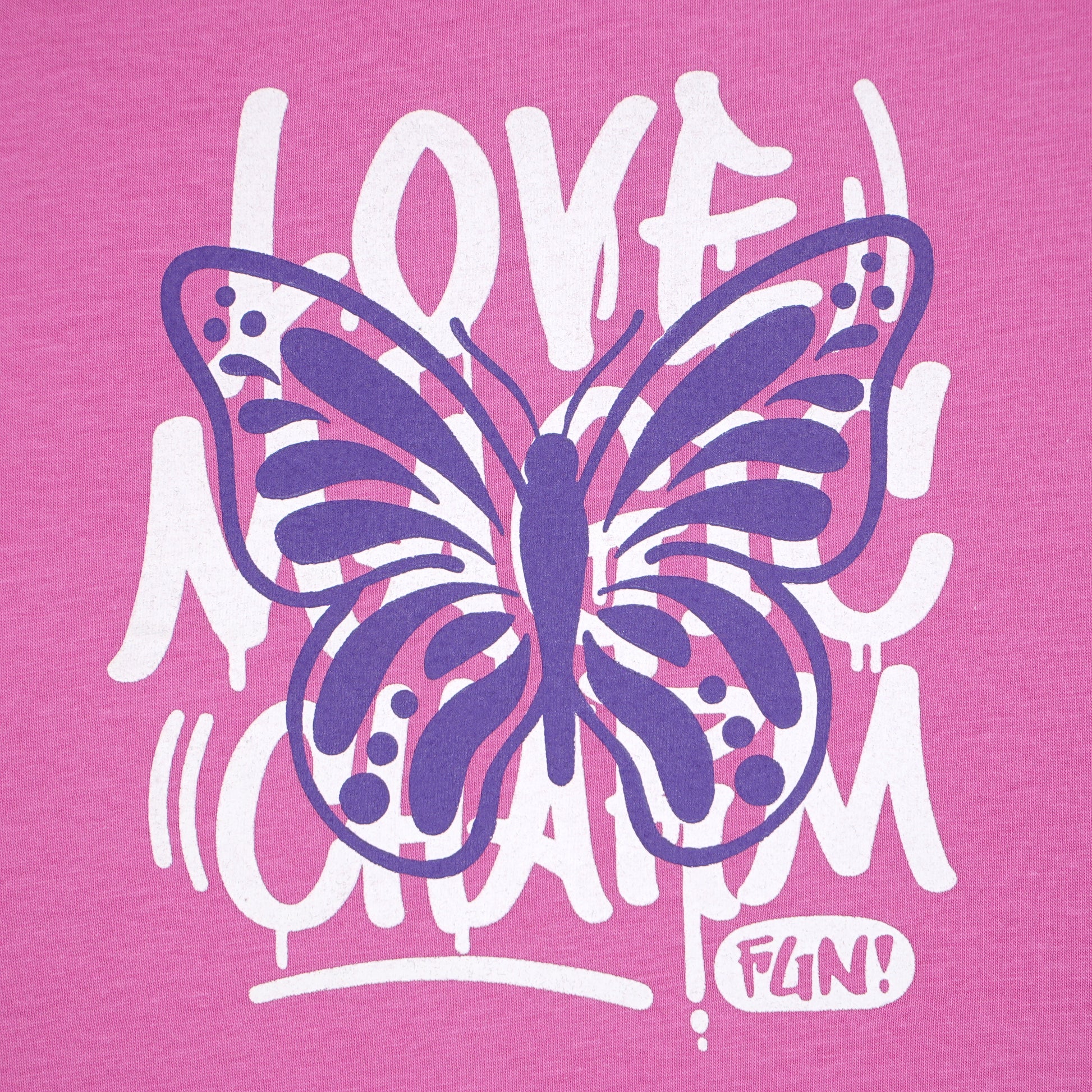 Girls Cotton Crew Neck Graphitee