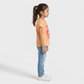 Girls Cotton Crew Neck Graphitee
