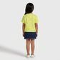 Girls Cotton Crew Neck Graphitee