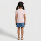 Girls Cotton Crew Neck Graphitee