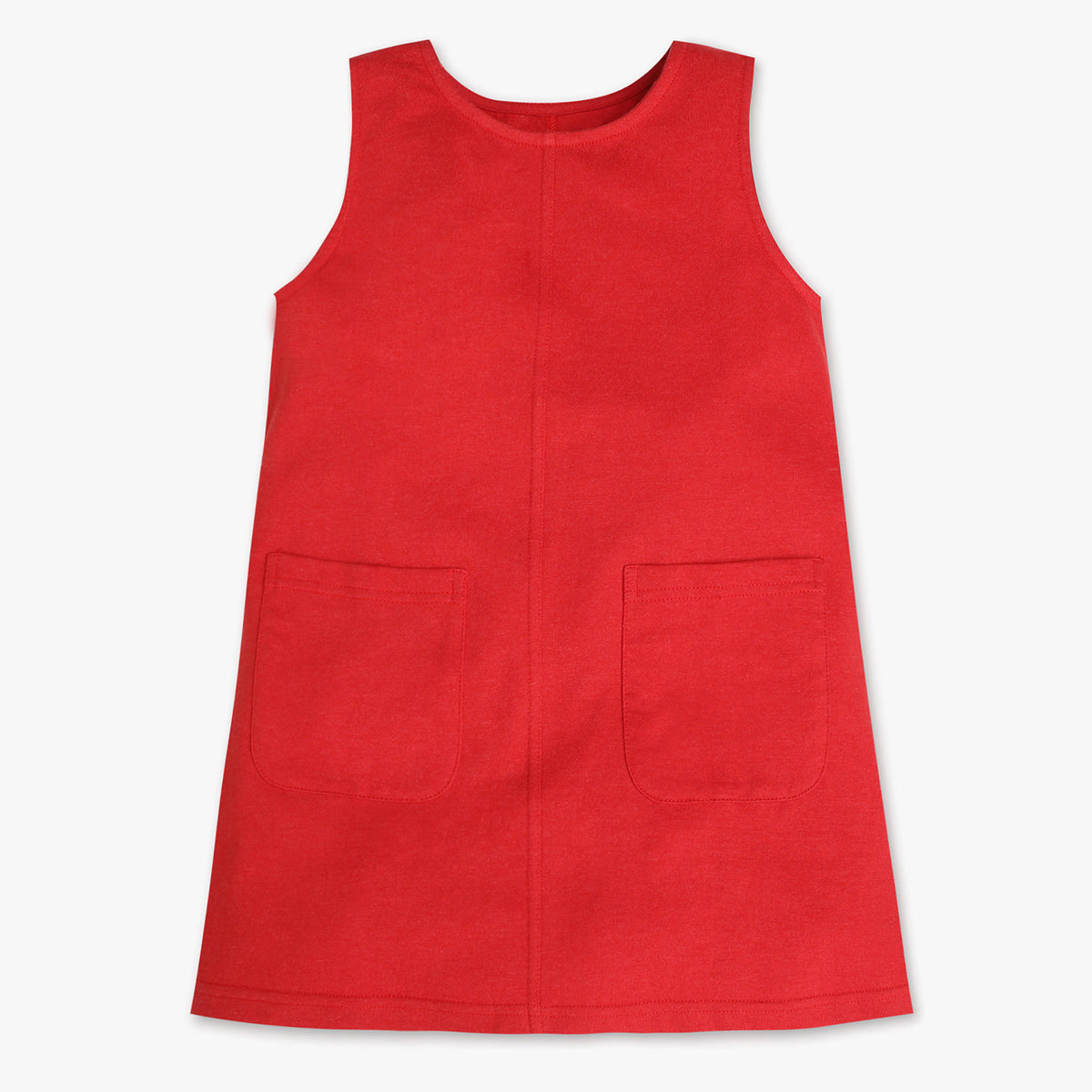 Girls Solid Playtime Dress