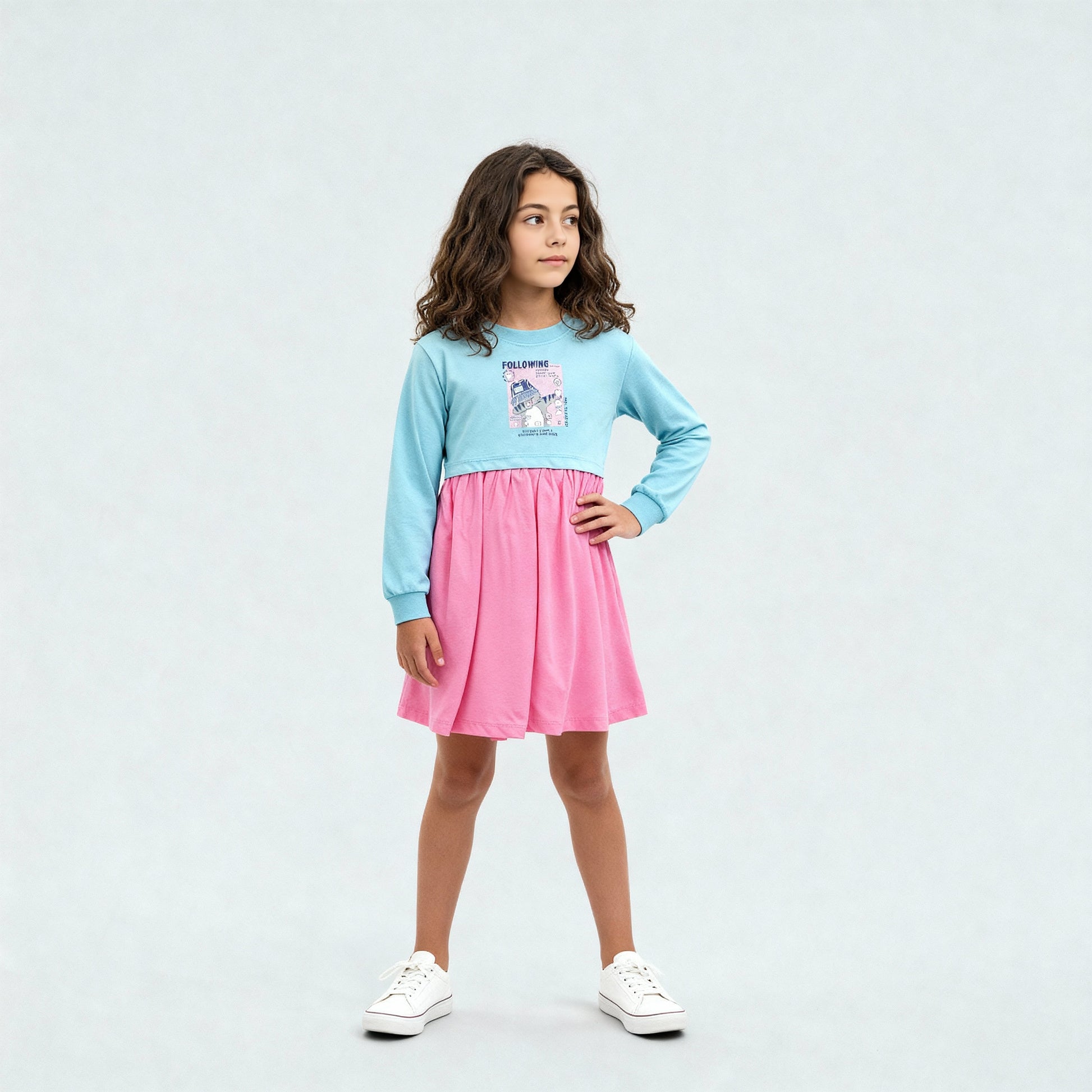 Girls Cotton Weekend Dress