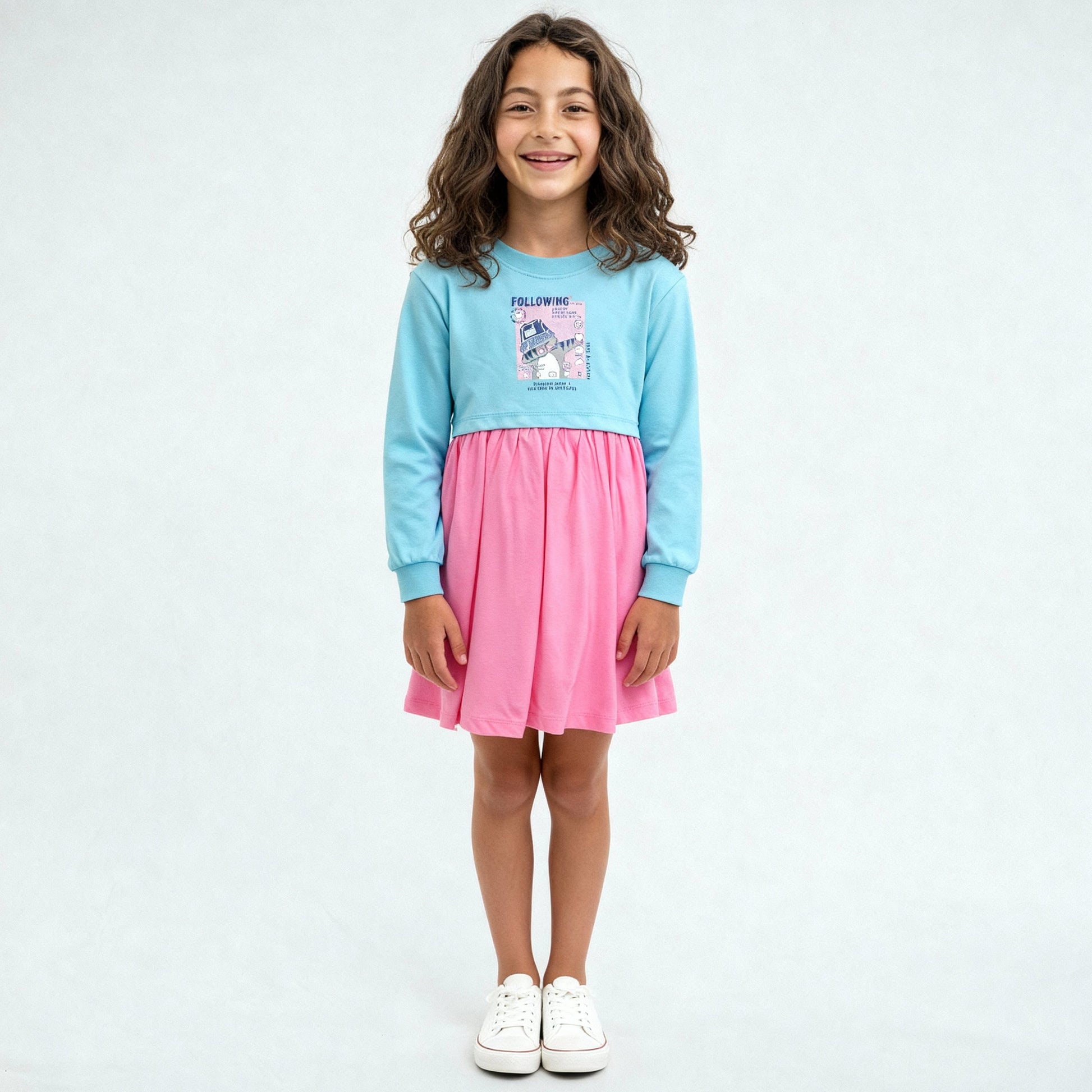 Girls Cotton Weekend Dress