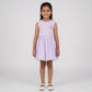 Girls Cotton Crew Neck Dress
