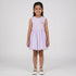 Girls Cotton Crew Neck Dress