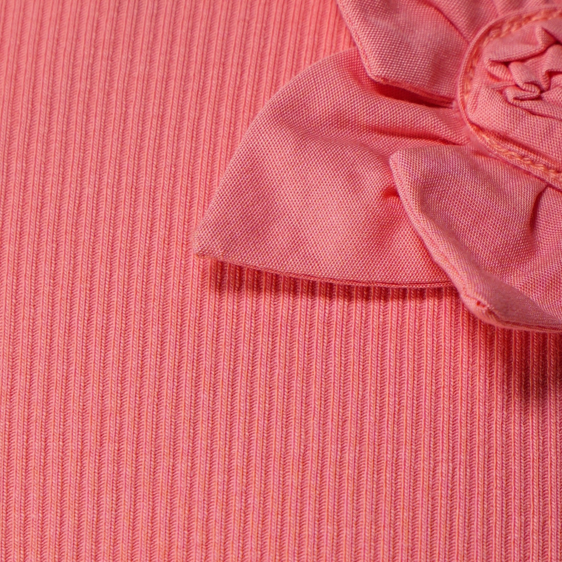 Girls Cotton Crew Neck Dress