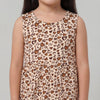 Cotton Printed Sleeveless Frock