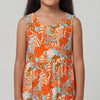 Cotton Printed Sleeveless Frock