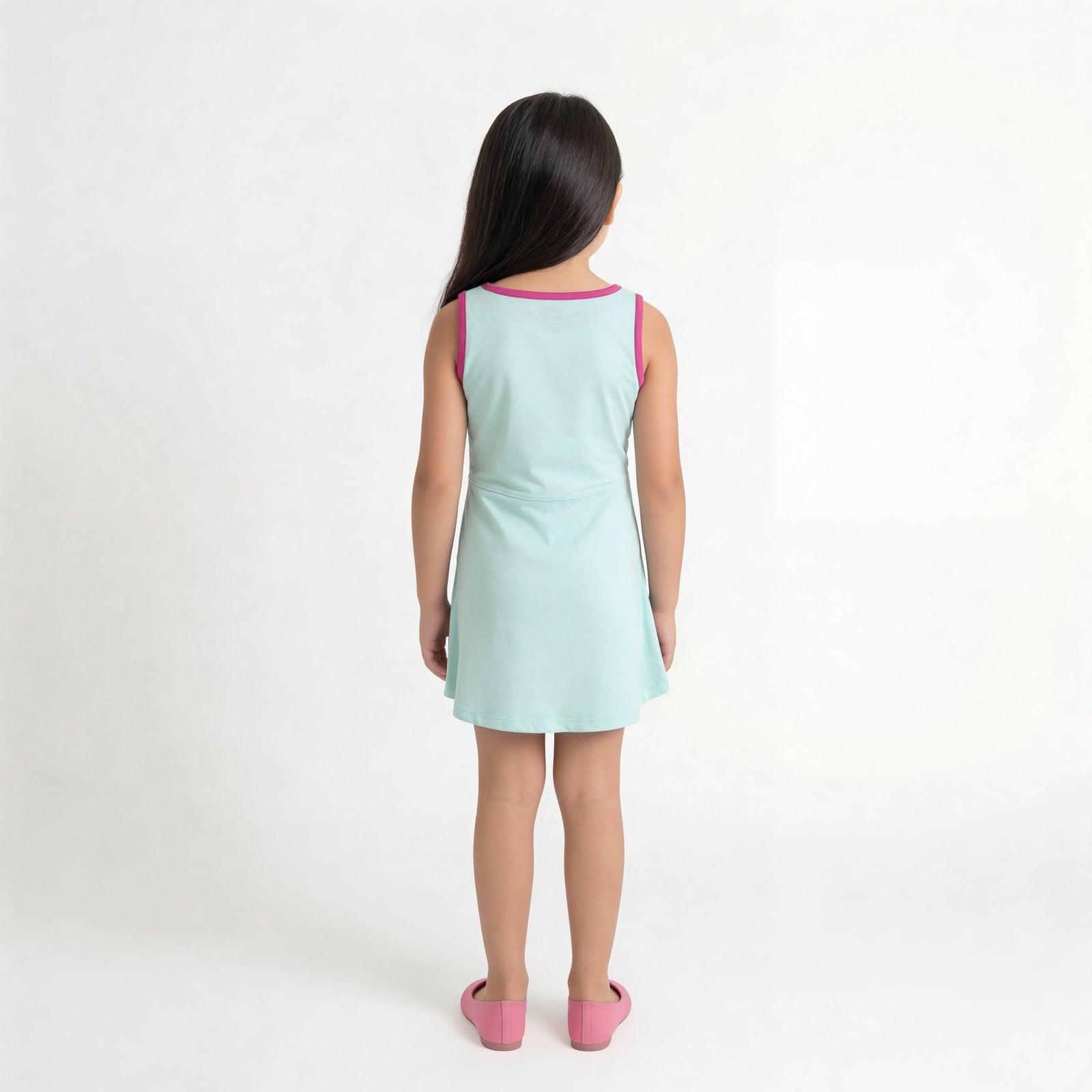 Girls Cotton Printed Weekend Dress