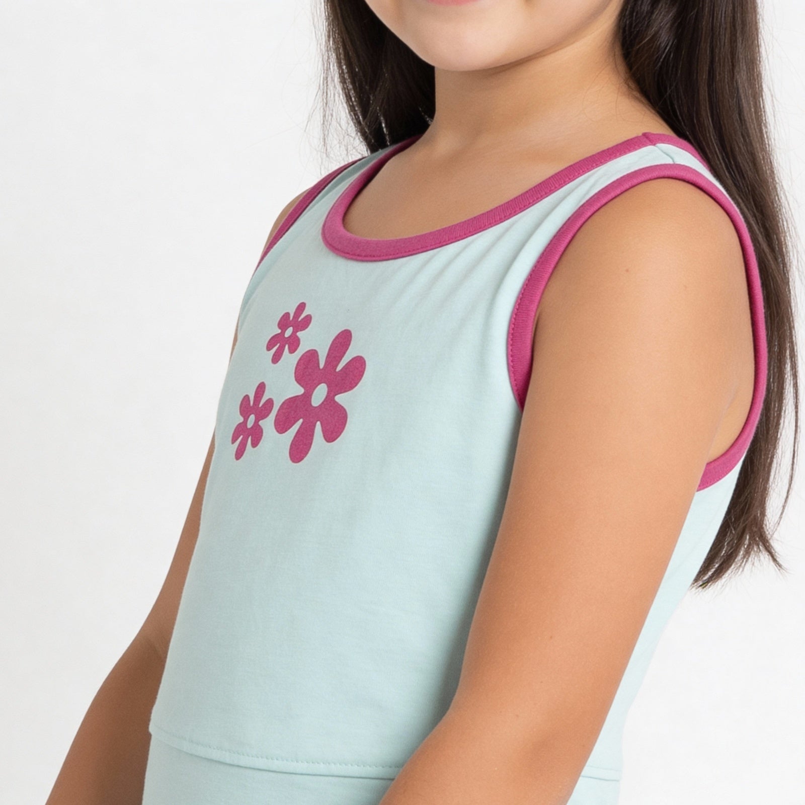 Girls Cotton Printed Weekend Dress
