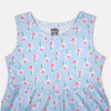 Girls Cotton Printed Dress