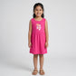 Girls Cotton Printed Dress