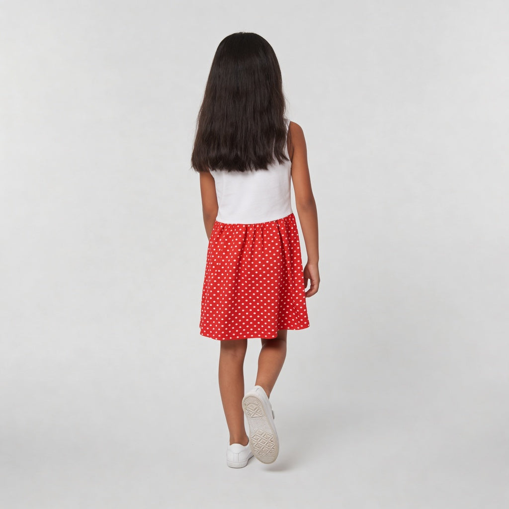 Girls Cotton Printed Weekend Dress