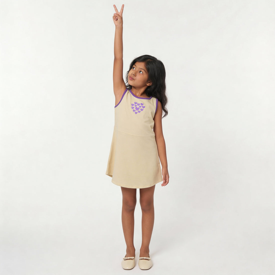 Girls Cotton Printed Weekend Dress