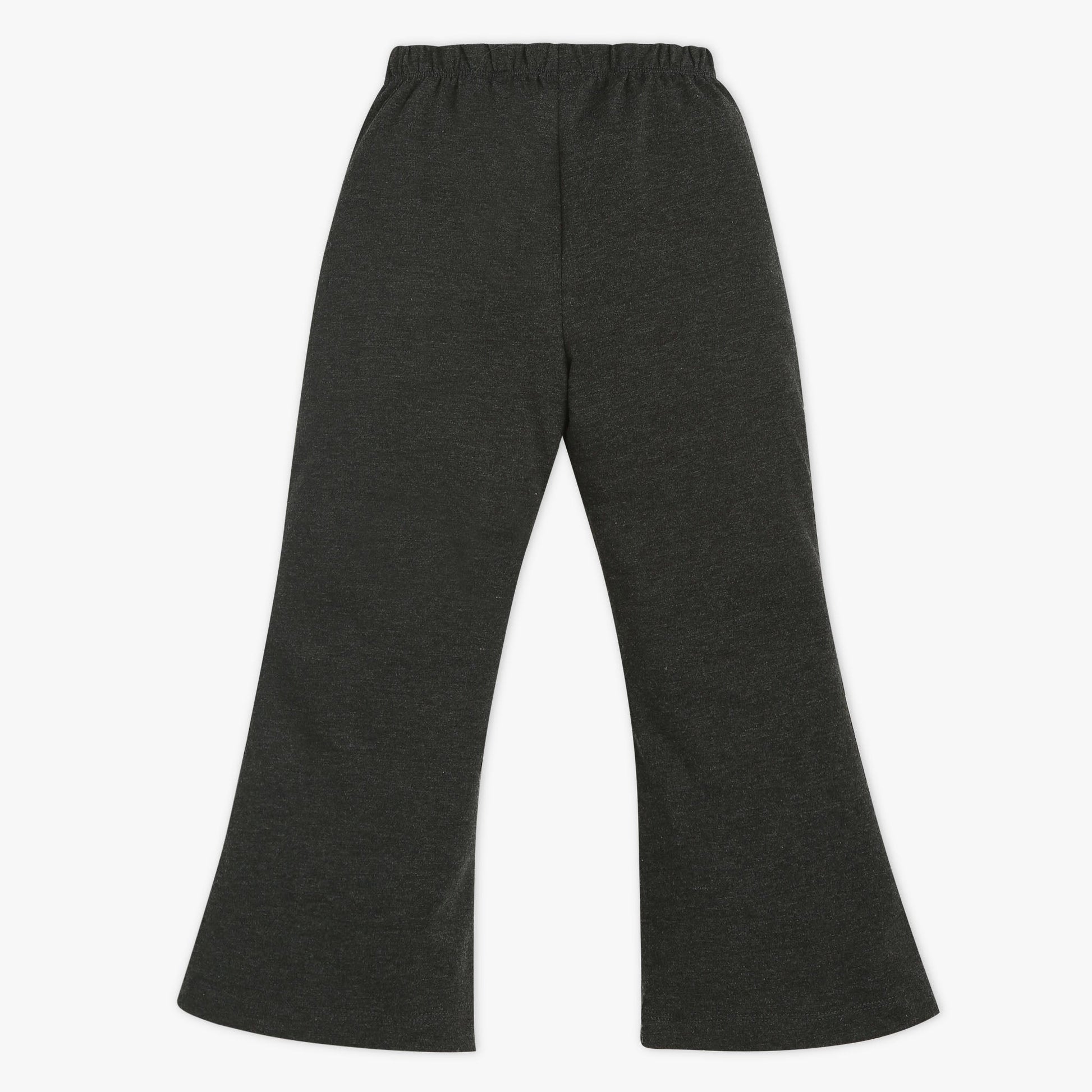 Girls Skinny Fit Regular Length Solid Mid Rise Leggings