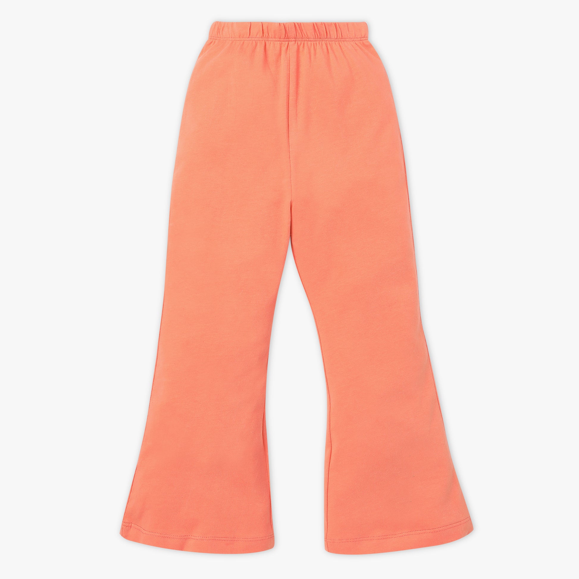 Girls Skinny Fit Regular Length Solid Mid Rise Leggings