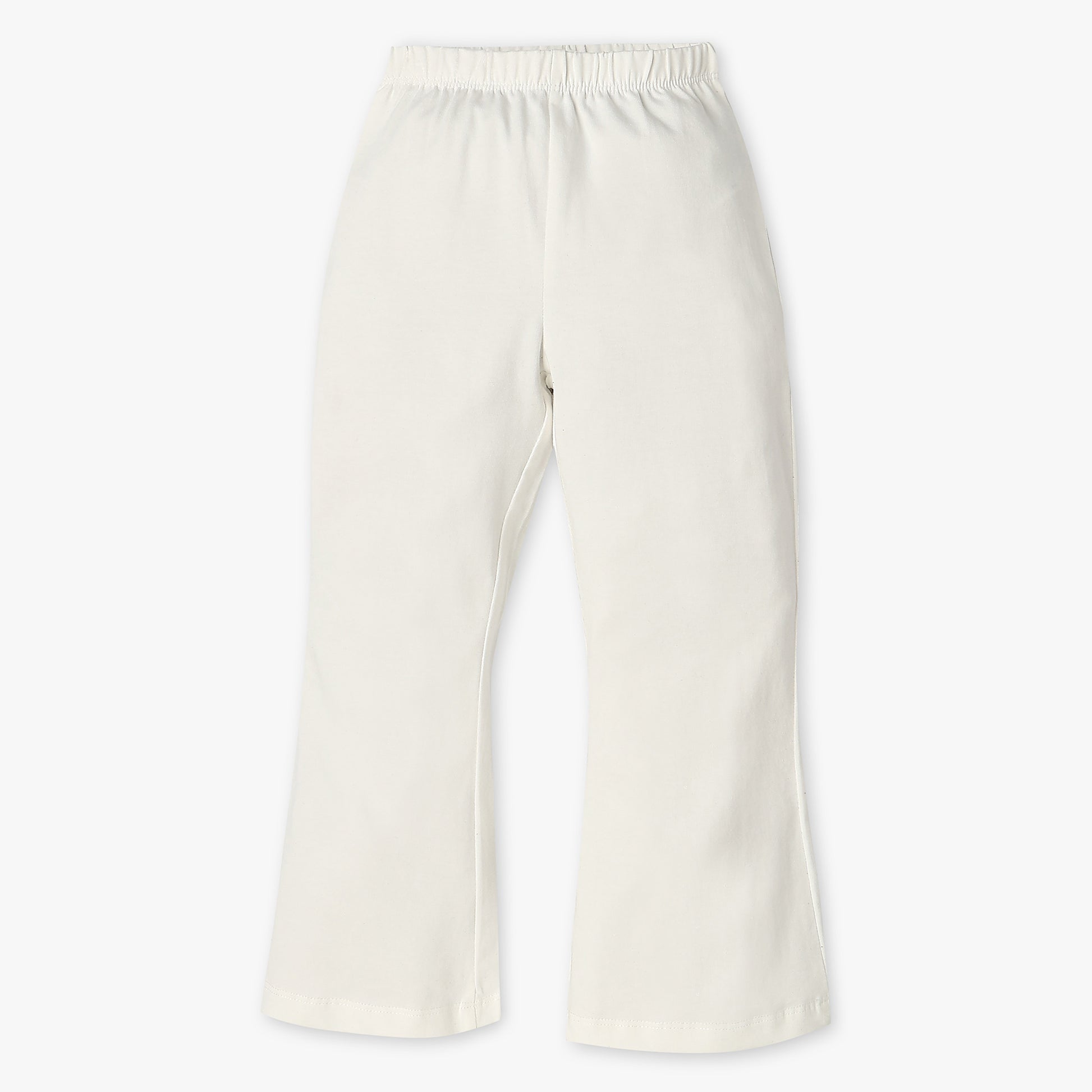 Girls Skinny Fit Regular Length Solid Mid Rise Leggings