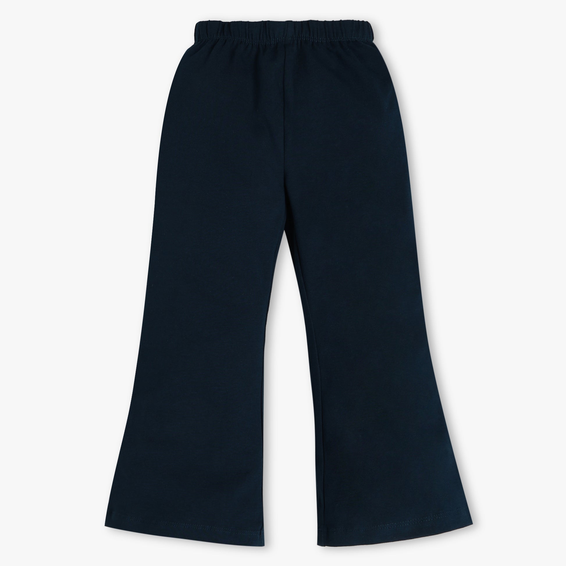 Girls Skinny Fit Regular Length Solid Mid Rise Leggings