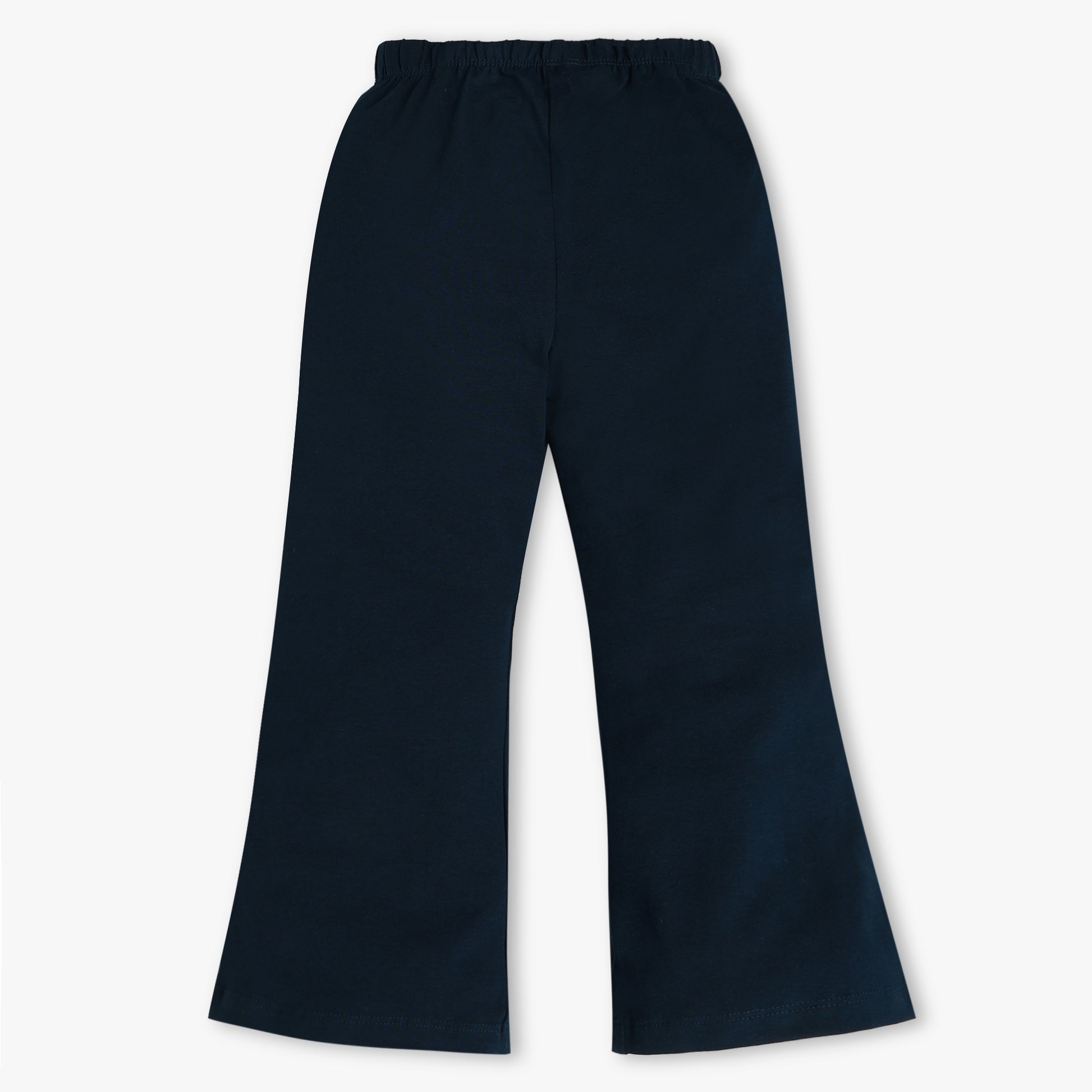 Girls Skinny Fit Regular Length Solid Mid Rise Leggings