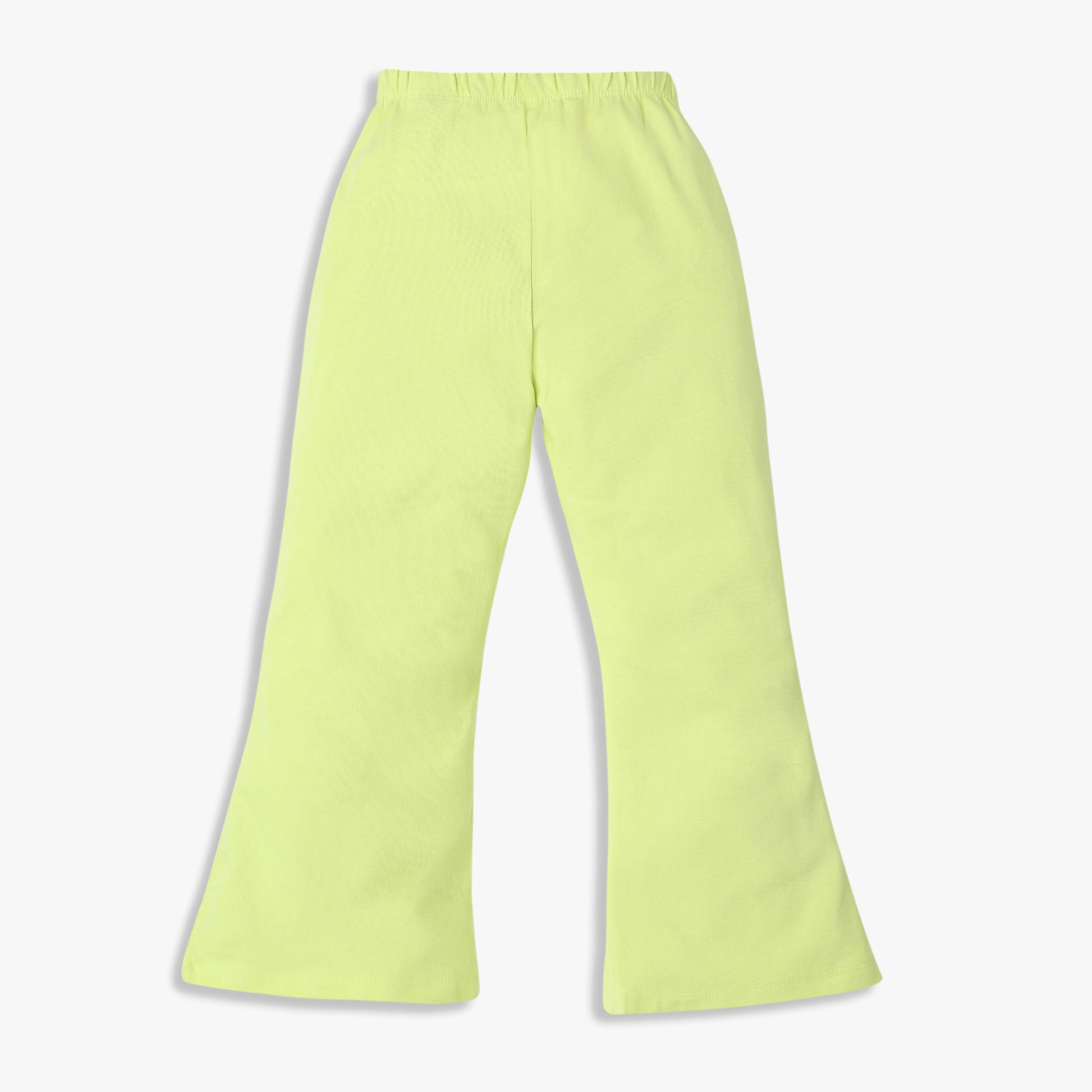 Girls Skinny Fit Regular Length Solid Mid Rise Leggings