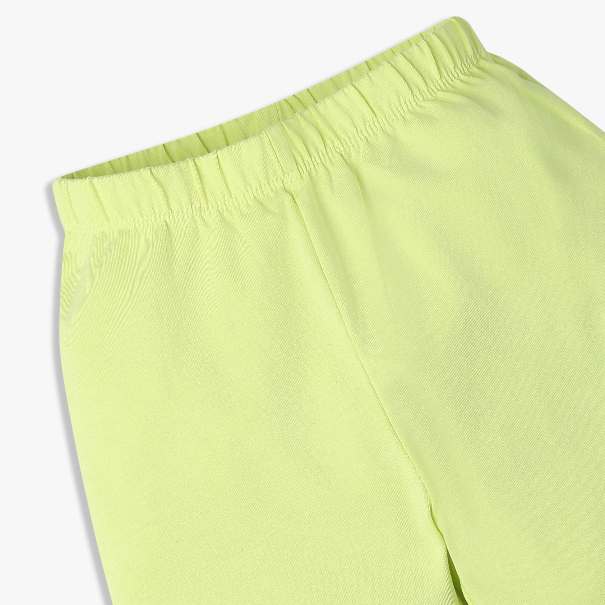 Girls Skinny Fit Regular Length Solid Mid Rise Leggings