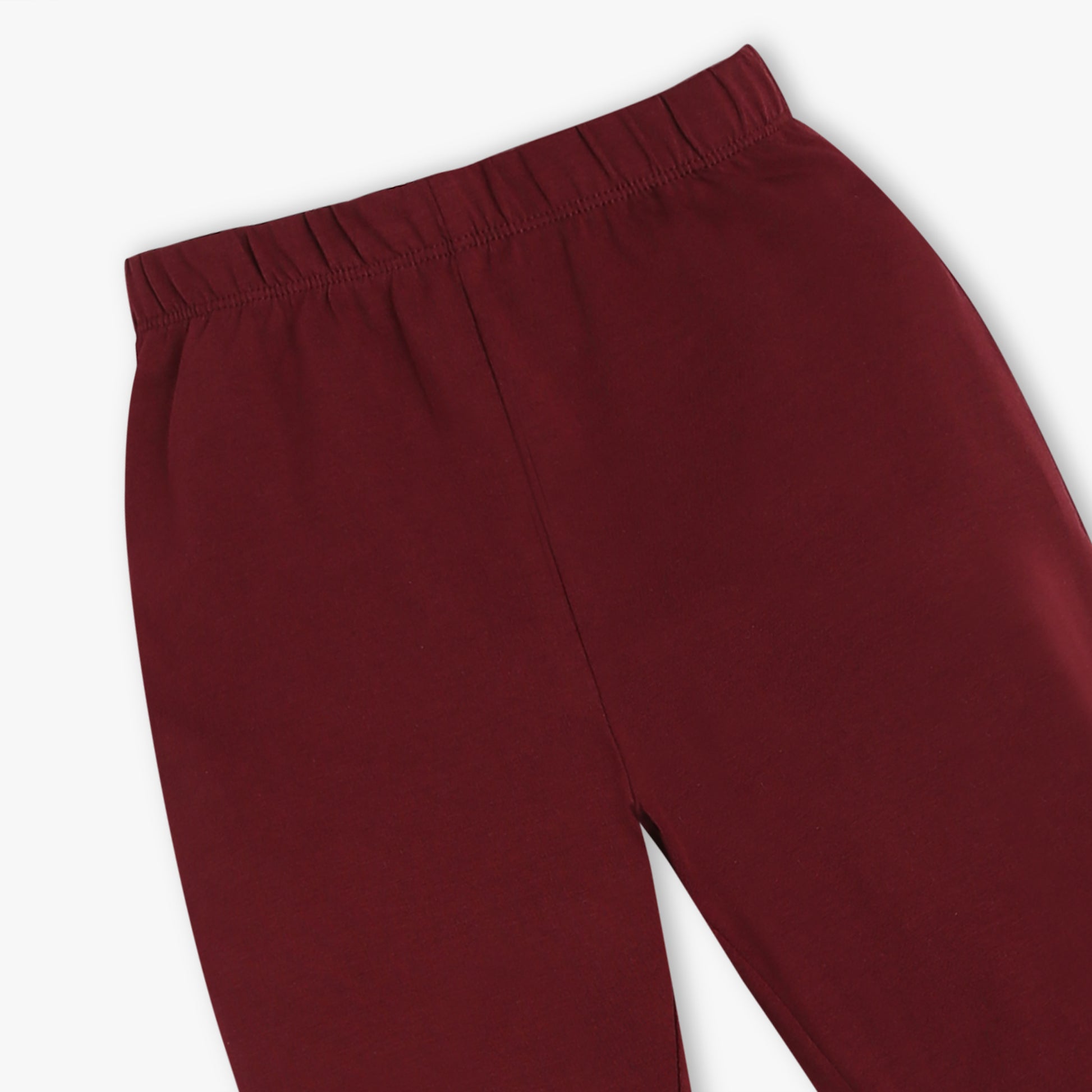 Girls Skinny Fit Regular Length Solid Mid Rise Leggings